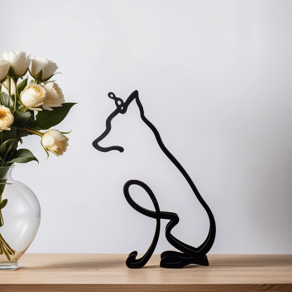 Simba™ | Abstrakt Hundeskulptur Dekoration (Nu 1+1 GRATIS!)