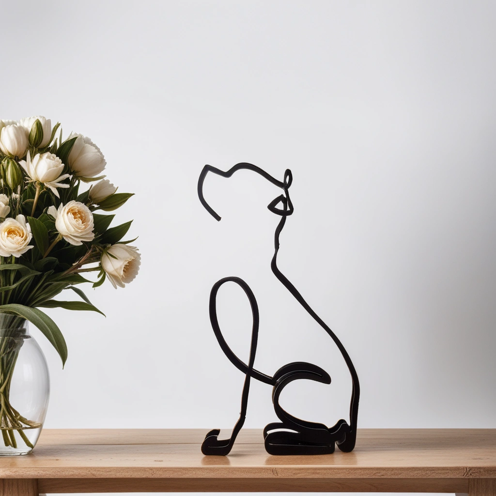 Simba™ | Abstrakt Hundeskulptur Dekoration (Nu 1+1 GRATIS!)