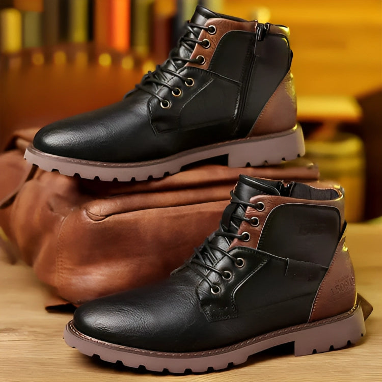 Martin™ | Klassisk Stil Snøre Læderstøvler